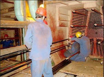 凝汽器換管改造