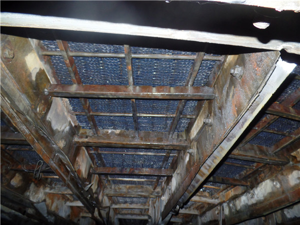 回轉(zhuǎn)式空預(yù)器清洗前后