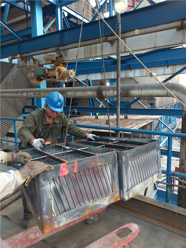 回裝式空預(yù)器蓄熱元件用包清洗